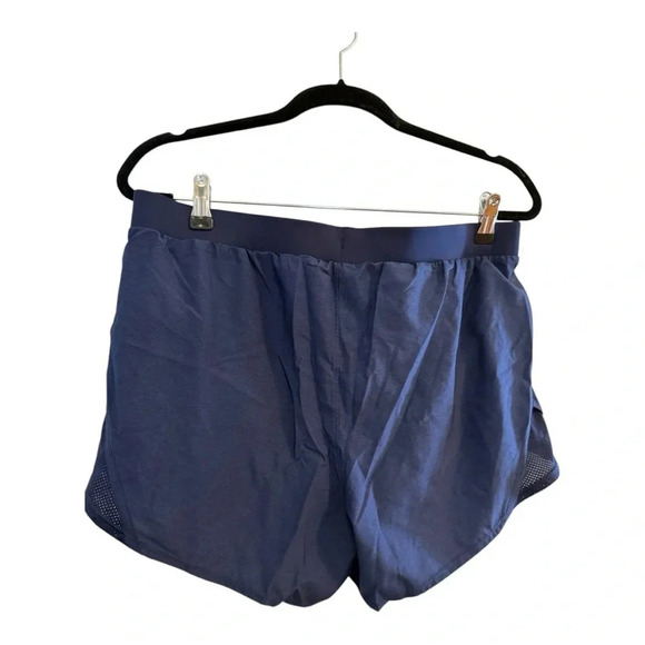 NWT Under Armour Navy Blue Athletic Running Short Size Large - Picture 3 of 6
